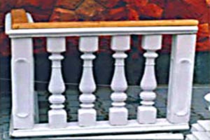 Фрагмент парапета